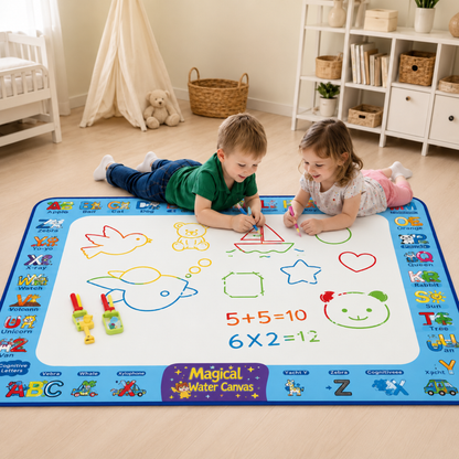 Tapis magique avec son kit créative complet